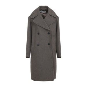 Dries Van Noten Taupe Brown Wool Raquel Coat - NWT